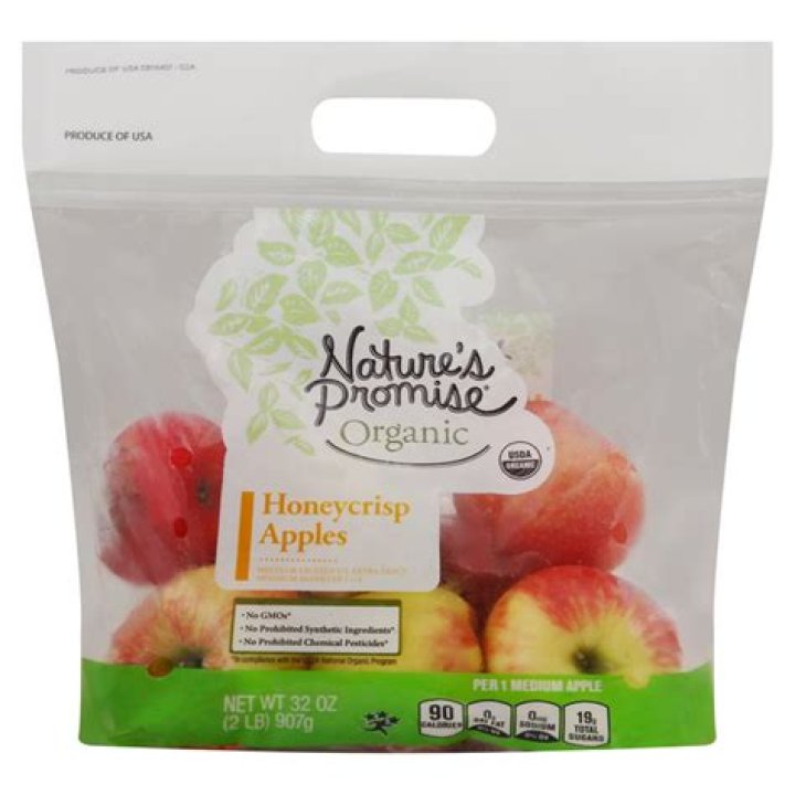 Are Honeycrisp apples organic?