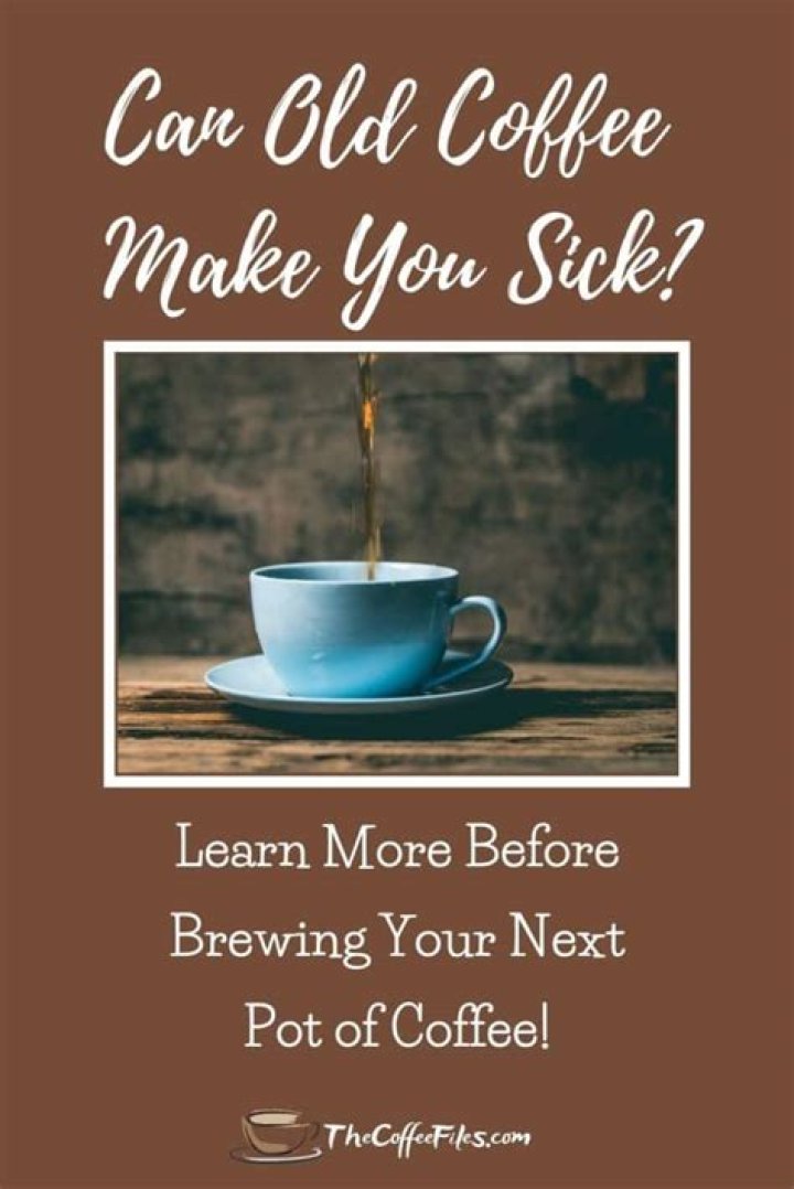 Can a coffee pot make you sick?