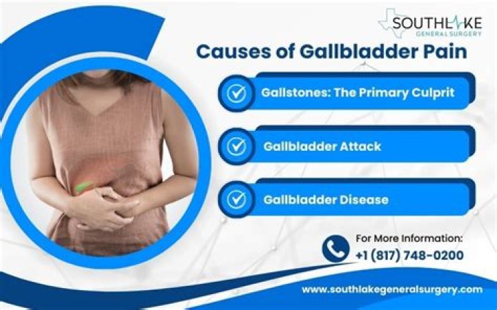 Can gallbladder cause referred pain?