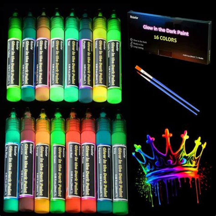 Can glow in the dark paint be used outside?