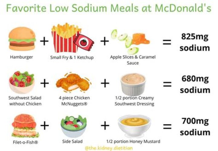 Can I eat low sodium at Wendy's?