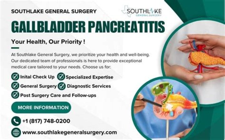 Can pancreatitis cause gallbladder problems?