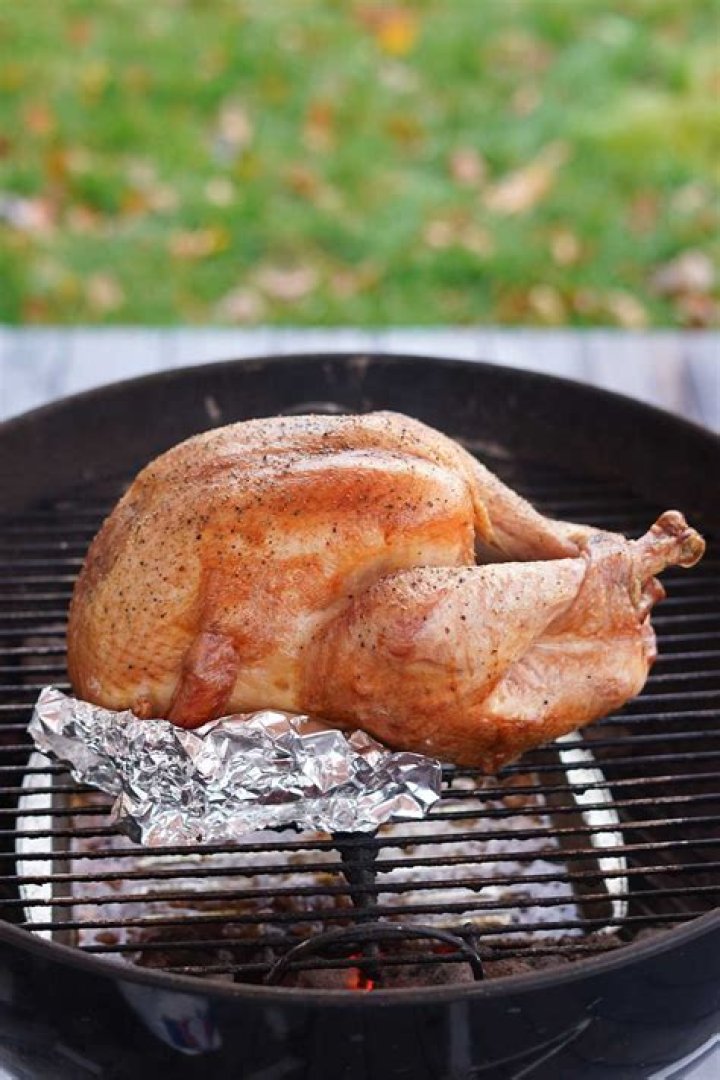 Can you cook a turkey on a charcoal grill?