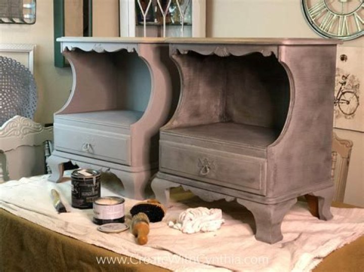 Can you put wax on painted furniture?