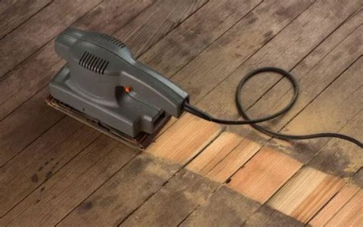 Can you use a palm sander on hardwood floors?