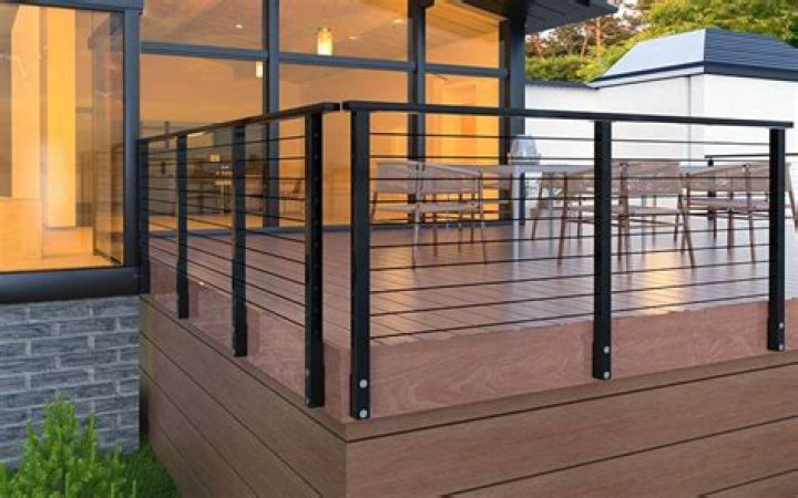 Can you use galvanized cable for deck railing?