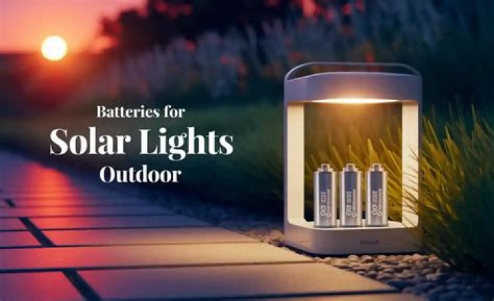 Can you use regular batteries for solar lights?
