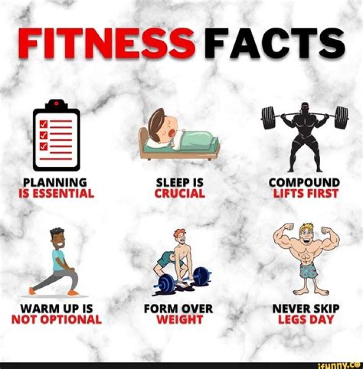 Did you know fun facts about exercise?