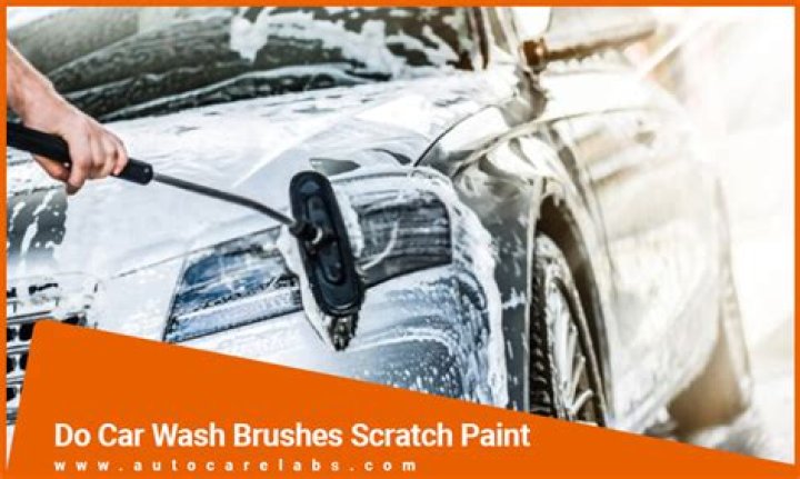 Do wash brushes scratch paint?