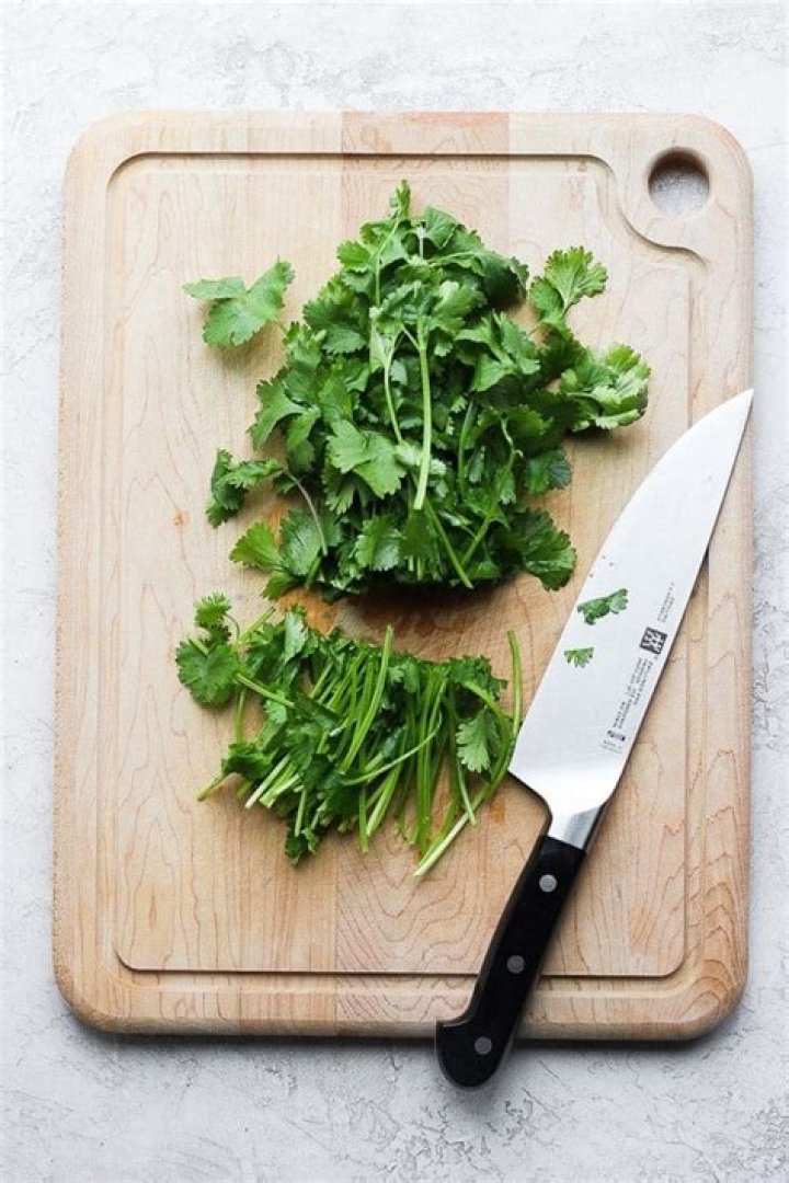 Do you take stems off cilantro?