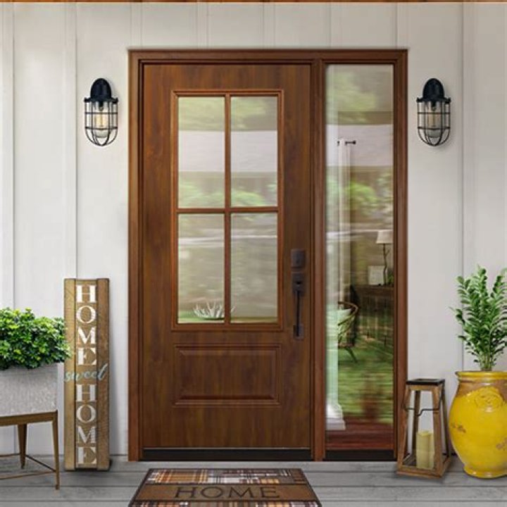 Does Menards install entry doors?