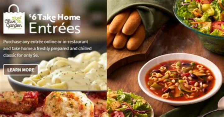 Does Olive Garden have buy one take one right now?