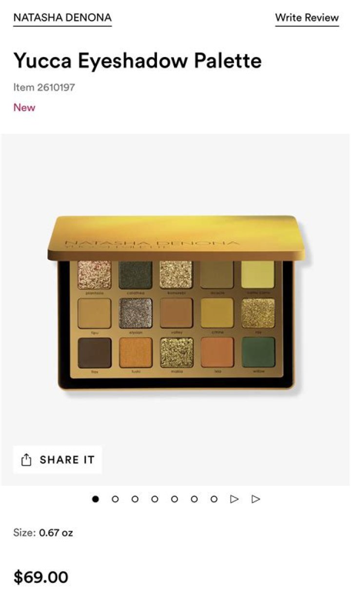 Does Ulta carry Natasha Denona?