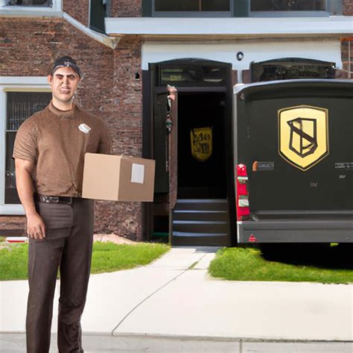 Does UPS deliver door to door?