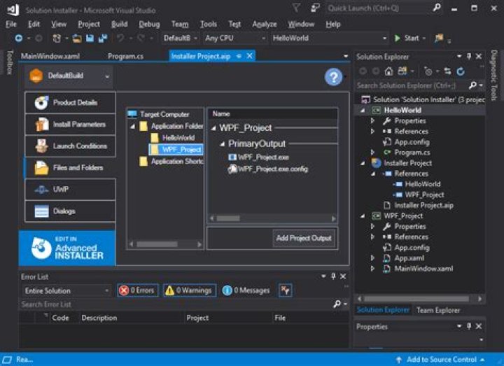 How do I add visual studio project to TFS?
