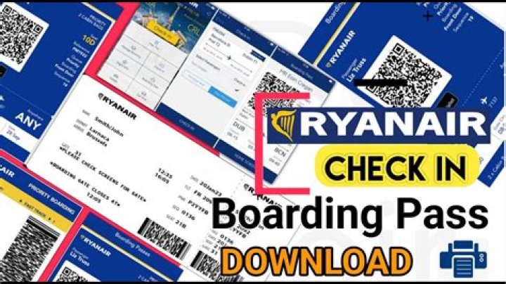 How do I check in for my Ryanair flight?