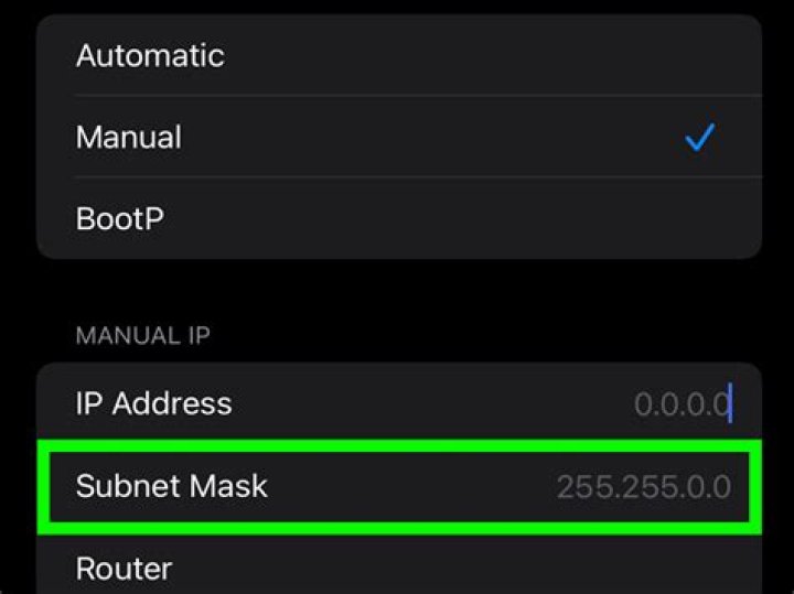 How do I find the subnet mask of a remote computer?