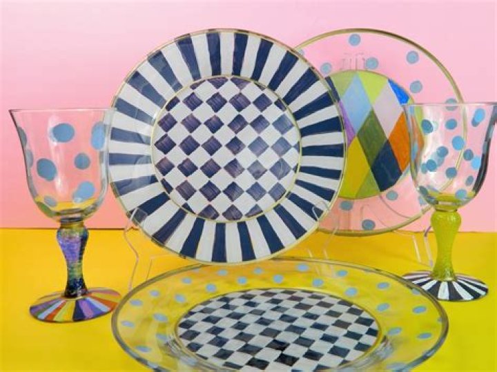 How do I permanently paint my dishes?
