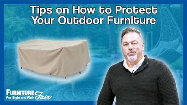 How do I protect my outdoor projector?