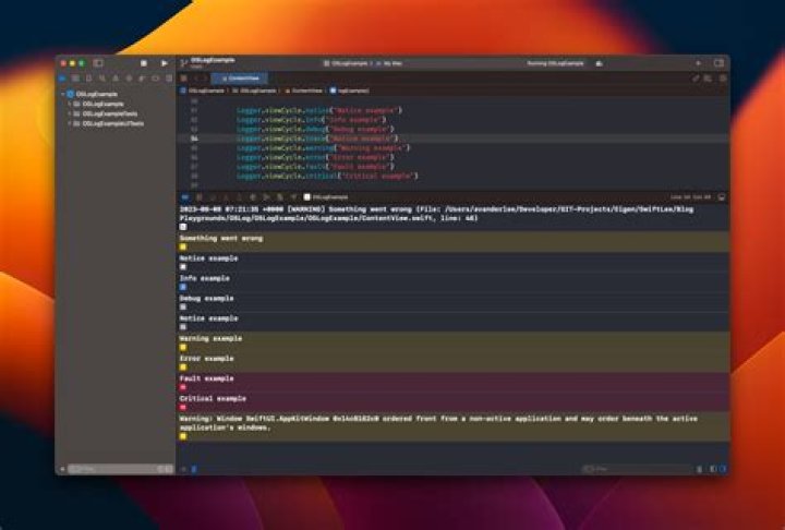How do I see console in Xcode?