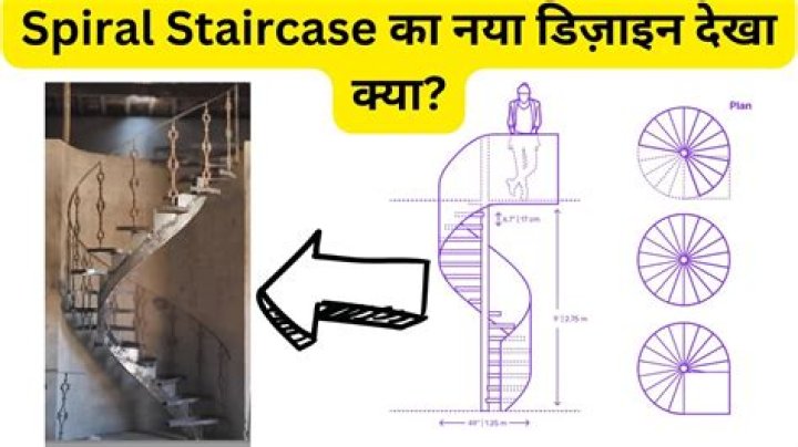 How do spiral staircases work?