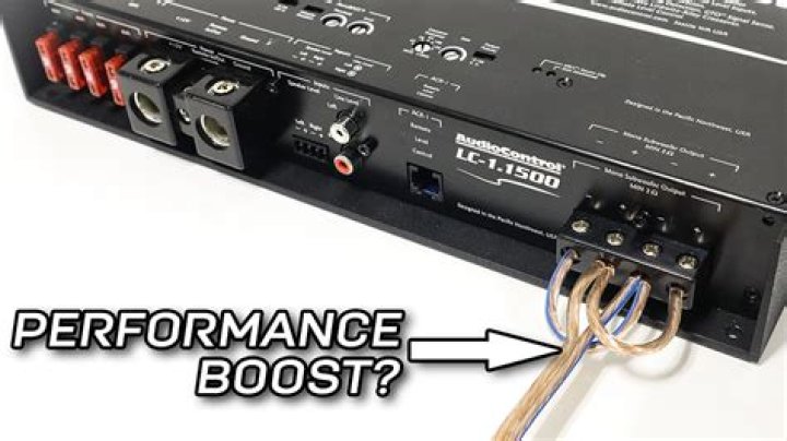 How do you adjust a subwoofer amp?