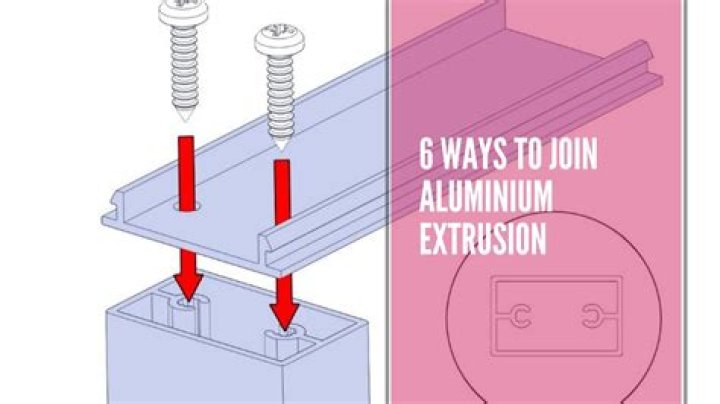 How do you attach aluminum to aluminum?