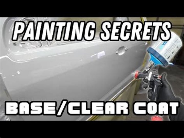 How do you base coat clear coat?