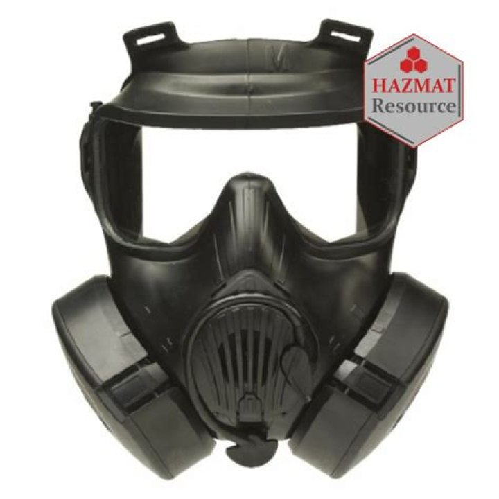How do you clean a m50 gas mask?