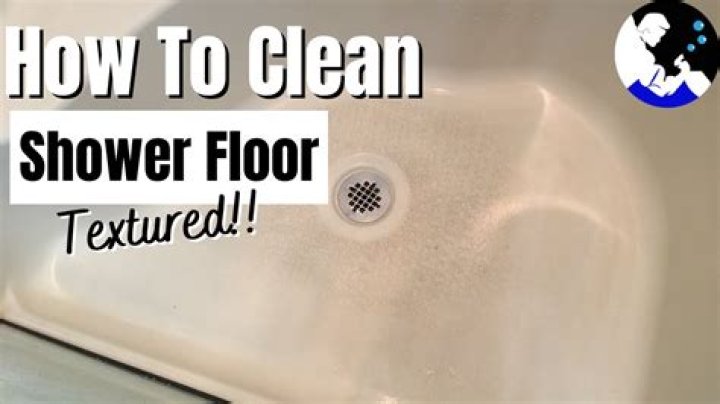 How do you clean a Mustee shower base?