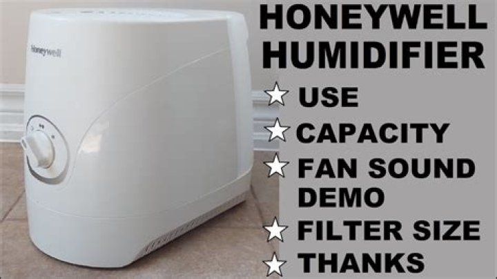 How do you clean the filter on a Honeywell cool mist humidifier?