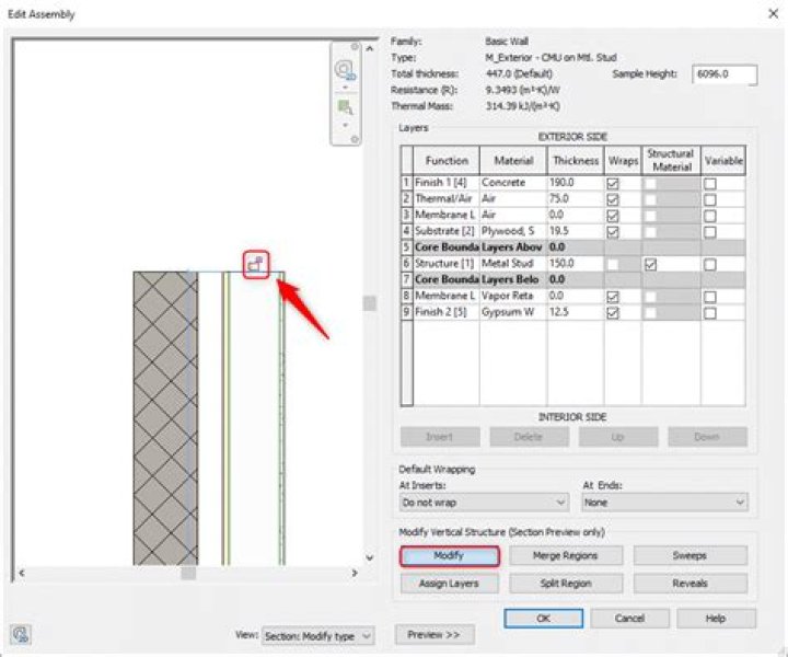 How do you create a wall in Revit?
