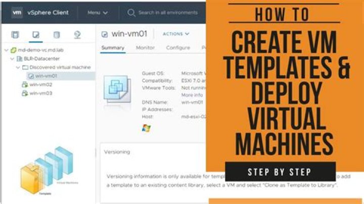 How do you deploy a virtual machine?