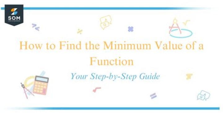 How do you find the minimum value in SQL?