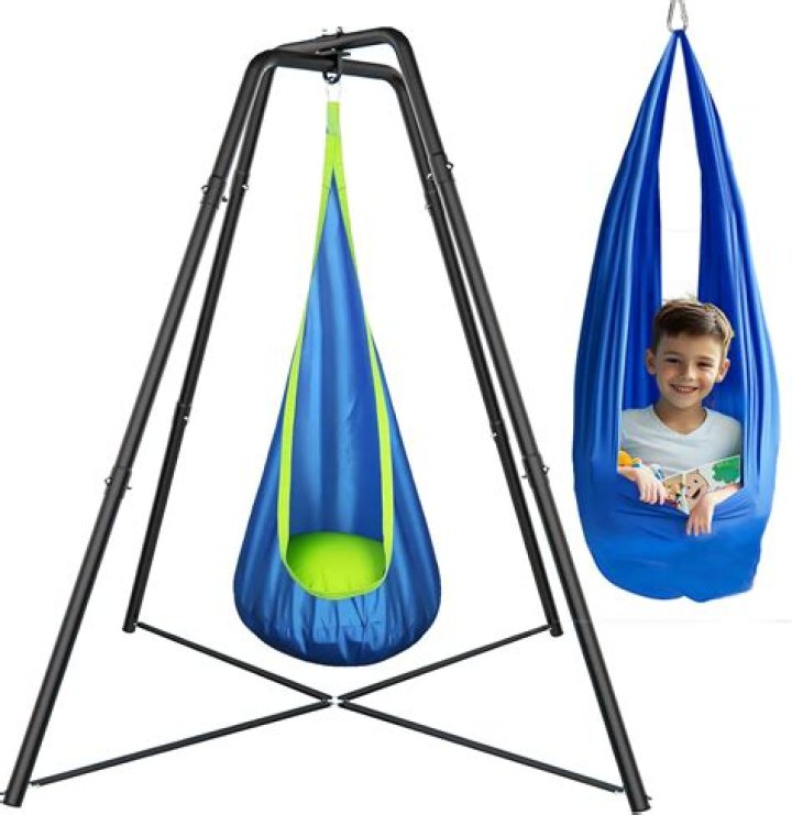 How do you hang a swing pod?