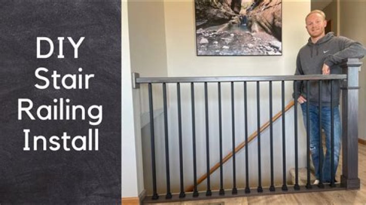 How do you install a iron banister?