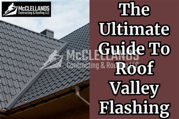 How do you install a valley flashing metal roof?