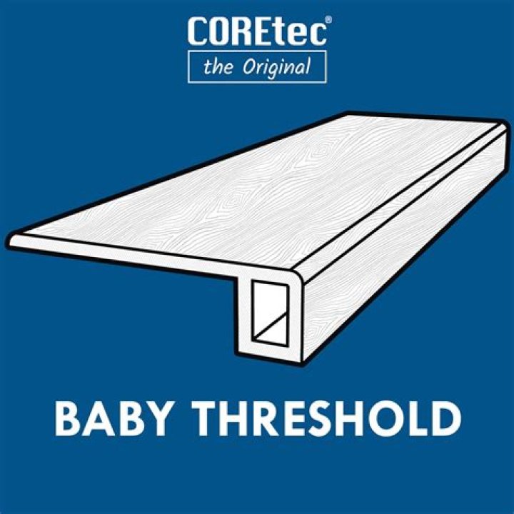 How do you install baby threshold molding?