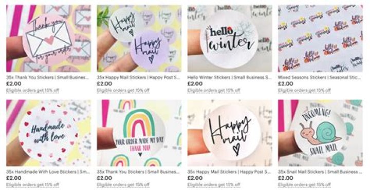 How do you package vinyl decals?