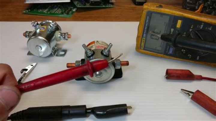 How do you test a 12 volt starter solenoid?