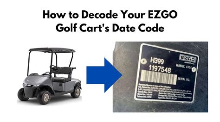 How do you turn on a EZ Go golf cart?
