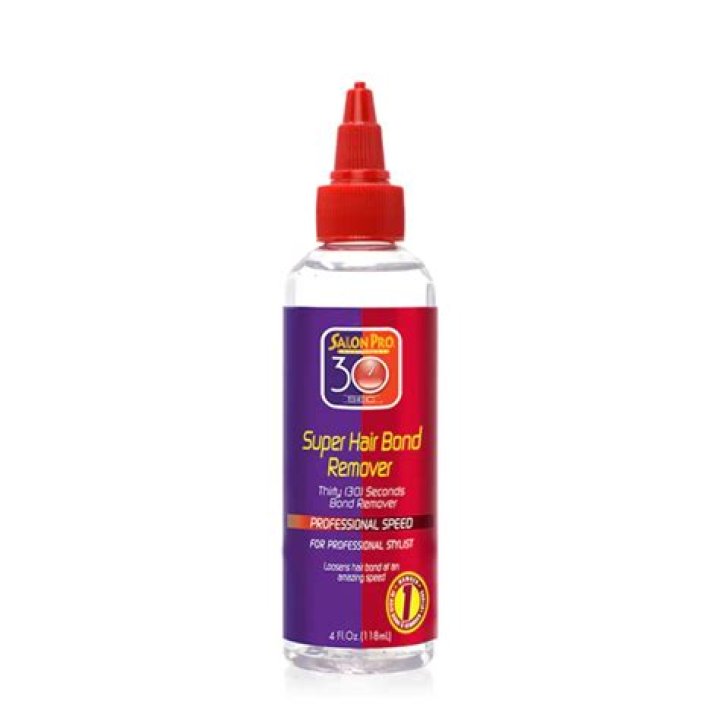 How do you use super hair bond remover?