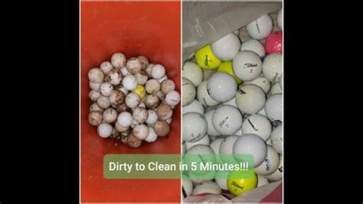 How do you wash multiple golf balls?