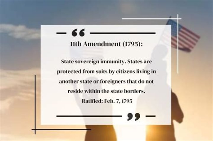 How does the 11th Amendment work?