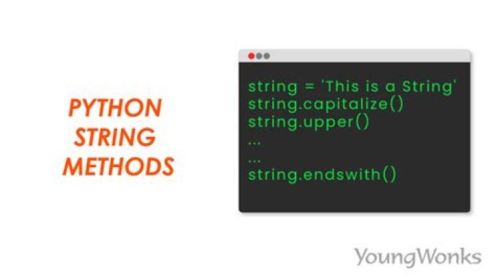 How is a string stored in Python?