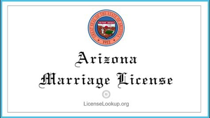 How long does it take to get a marriage license in AZ?