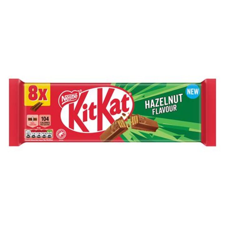 How many carbs are in a 2 finger KitKat?