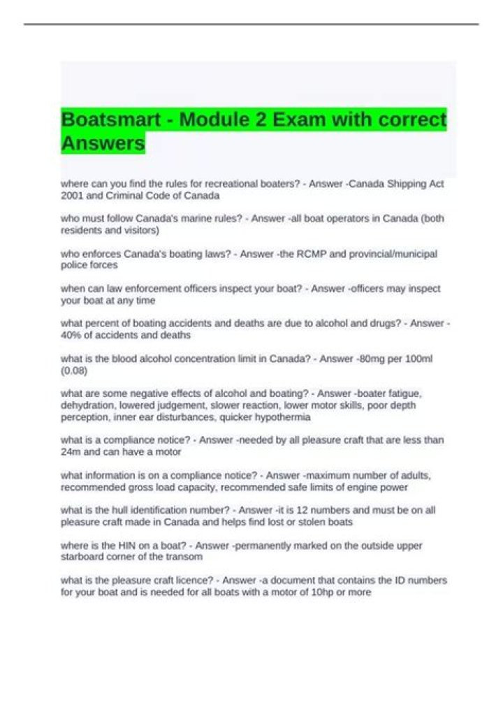 How many questions are on the BOATsmart final exam?