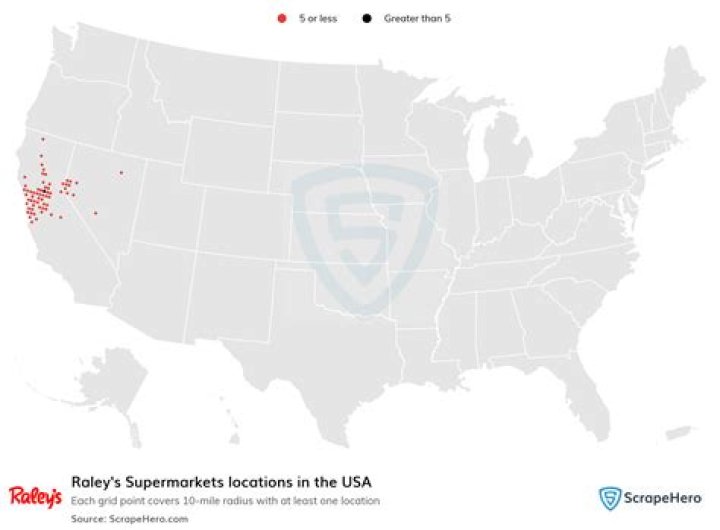 How many Raley's are there?