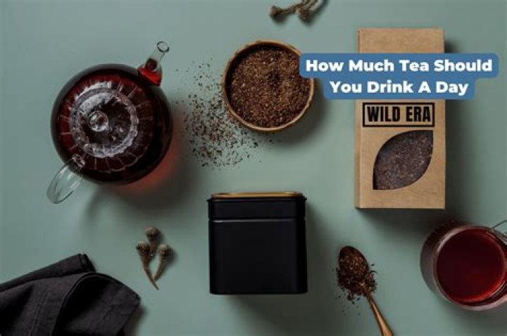 How much black tea should you drink a day?